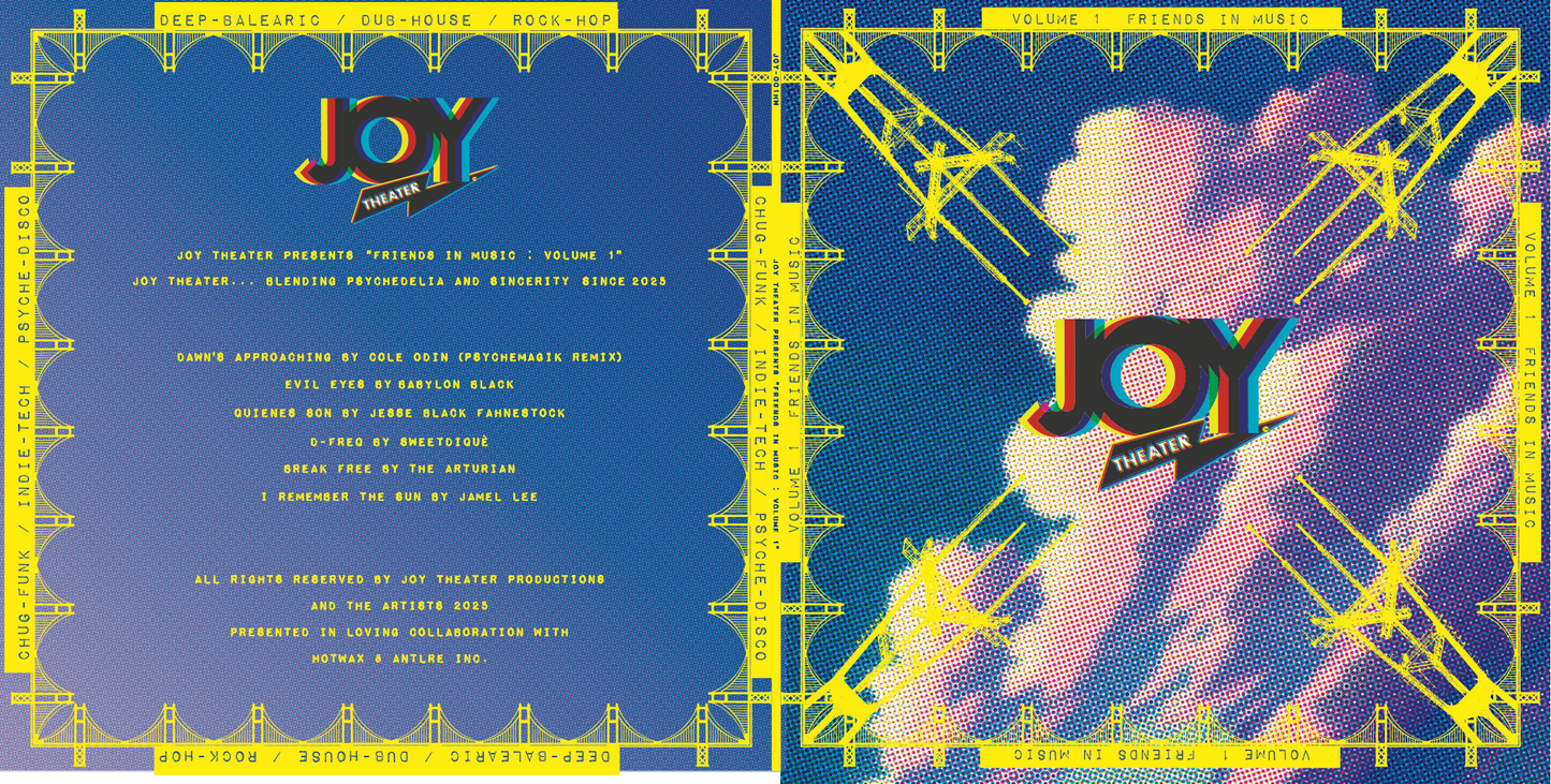 Joy Theater - Friends in Music Vol. 1, 12" LP