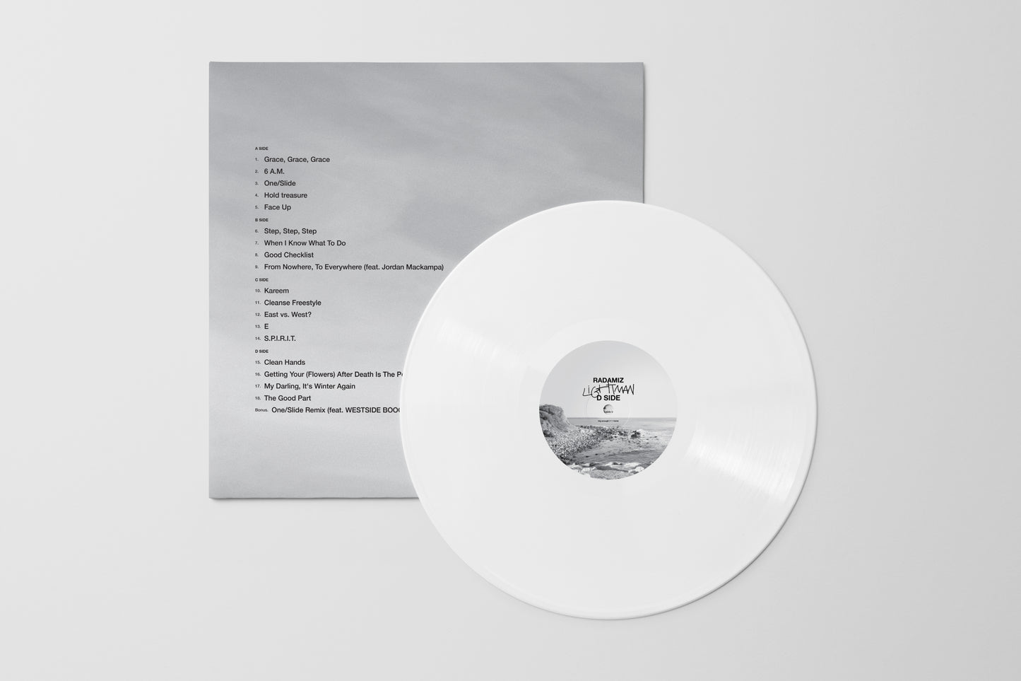 Radamiz - LIGHTMAN, the album | 12" Double LP, Limited Run, Cloud White Vinyl Variant, Special Printed Insert