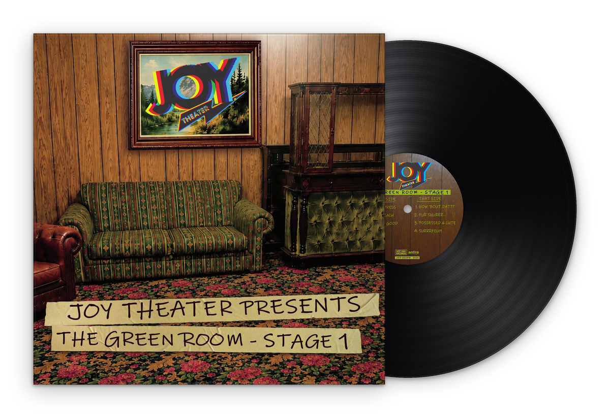 PRE-ORDER!! Joy Theater Productions - The Green Room - Stage 1 | 12" LP Vinyl, Limited Run, Black and Olive Green Variants